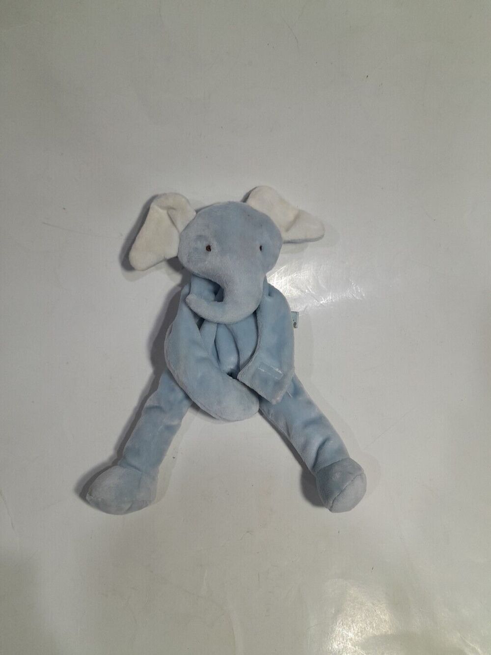 Elephant Plush Lovey Bunnies By The Bay , Blue